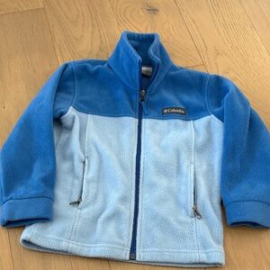 EUC Boys Columbia Fleece Zip Up XXS (4-5)